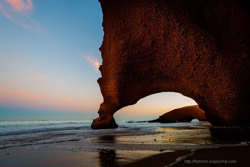 Удивительные глиняно-песчаные арки в Марокко - ФОТОСЕССИЯ