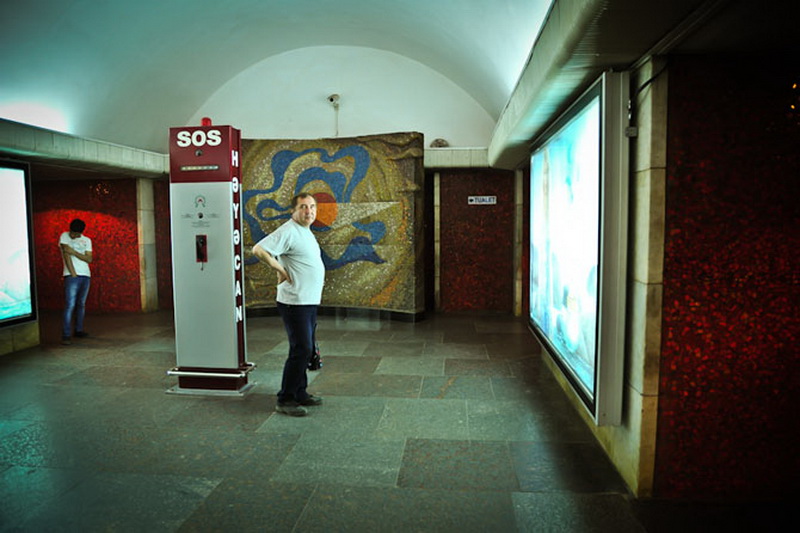 Прогулка российского блогера по Баку - ФОТО