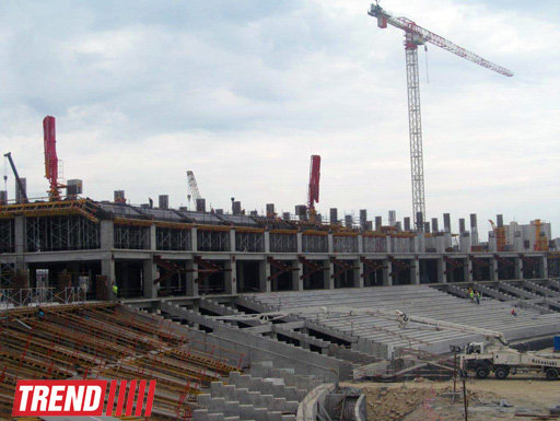Названы сроки завершения строительства Олимпийского стадиона в Баку - ФОТО