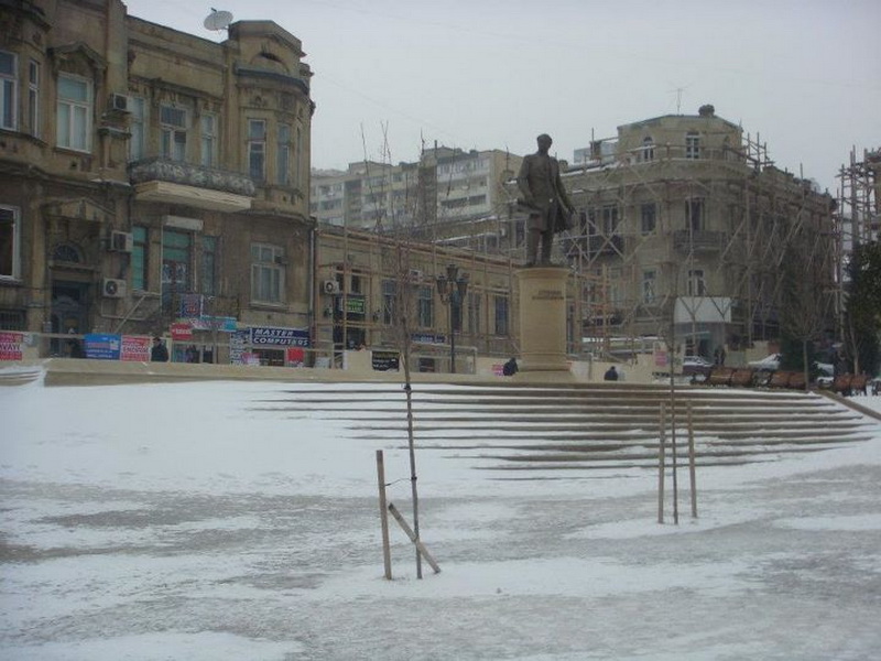 В Баку побит рекорд низкой температуры за 110 лет – ОБНОВЛЕНО - ФОТО