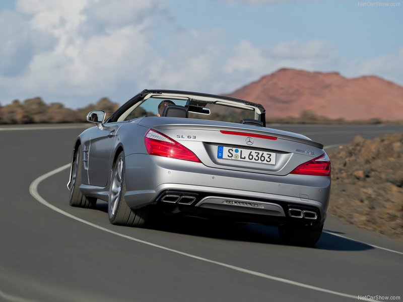 Шумахер в шоке: новый Mercedes-Benz SL63 AMG - ФОТОСЕССИЯ
