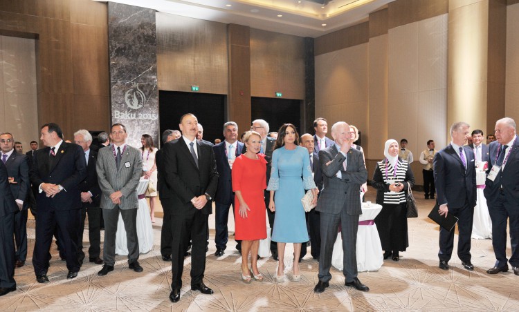 От имени Президента Ильхама Алиева и его супруги Мехрибан Алиевой организован прием для членов Олимпийской семьи - ОБНОВЛЕНО - ФОТО