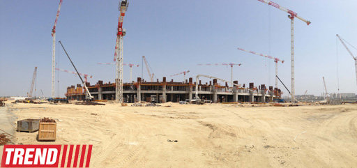 Названы сроки завершения строительства Олимпийского стадиона в Баку - ФОТО