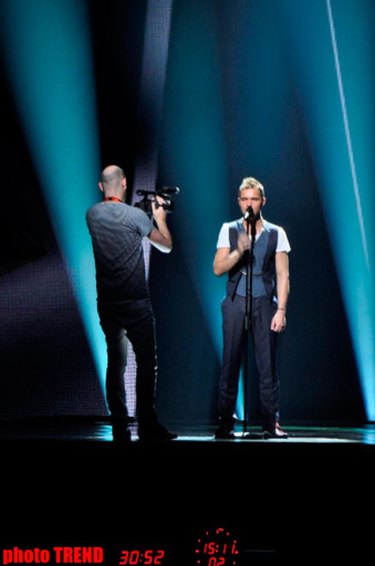 В "Baku Crystal Hall" продолжаются репетиции участников "Евровидения" – ОБНОВЛЕНО – ФОТО