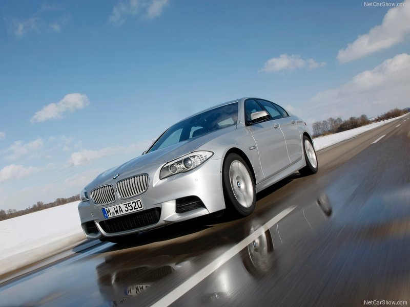 Новый BMW M550d с новым три-турбо дизельным двигателем - ФОТОСЕССИЯ