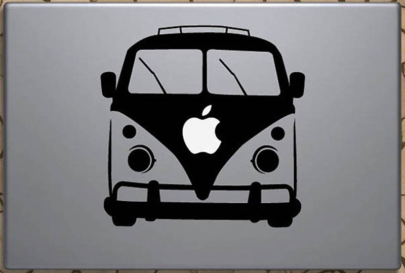 50 креативных наклеек на MacBook - ФОТОСЕССИЯ