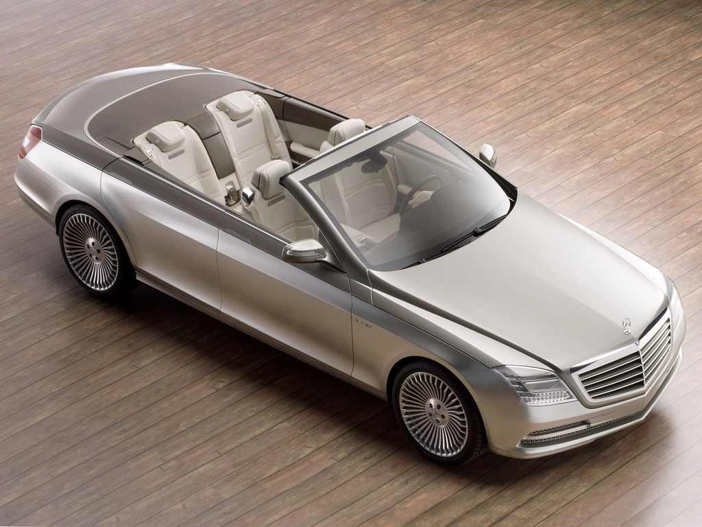 Mercedes-Benz S-класса может стать кабриолетом - ФОТОСЕССИЯ