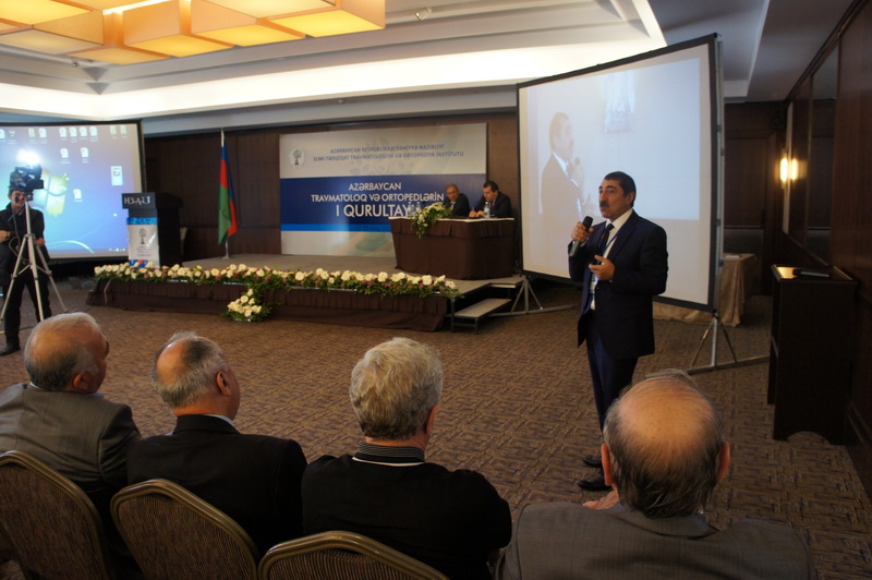 Azərbaycan travmatoloqlar və ortopedlərin I Qurultayı keçirilmişdir - FOTO