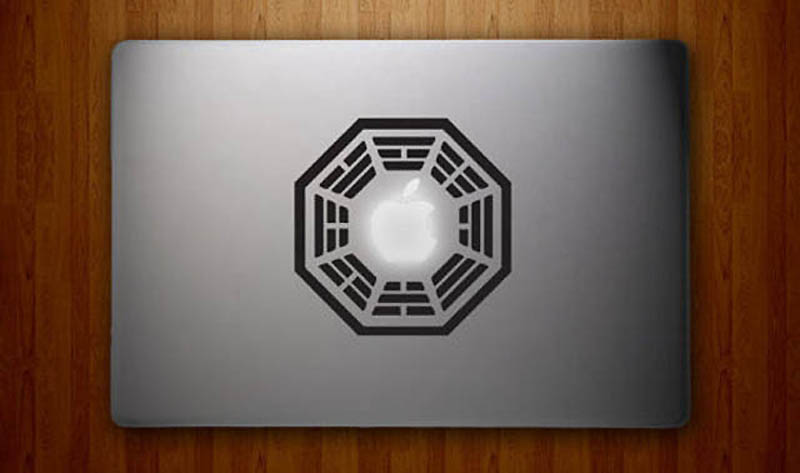 50 креативных наклеек на MacBook - ФОТОСЕССИЯ