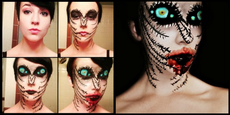 "Картинная галерея" Day.Az: Трансформации с помощью макияжа - ФОТО