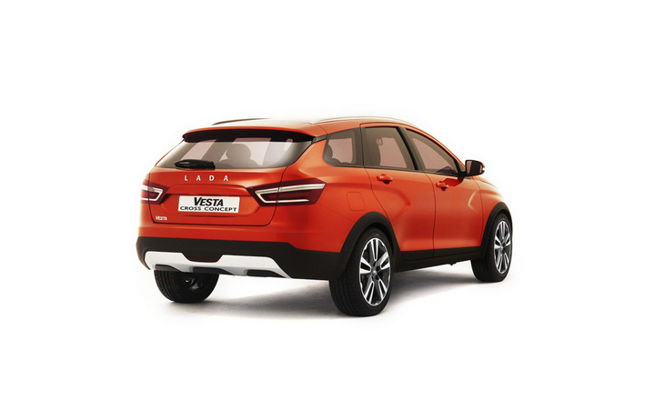 Вседорожная Lada Vesta Cross Concept получила 320 уникальных деталей - ФОТО