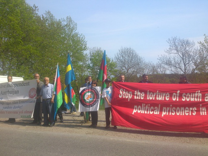 В странах Европы прошли акции протеста против антиазербайджанской политики Ирана - ОБНОВЛЕНО - ФОТО