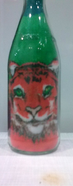 "Картинная галерея Day.Az": Интересные работы со цветной солью и пластилином - ФОТО