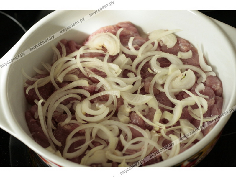 Мясо по-французски - Пошаговый рецепт - ФОТО