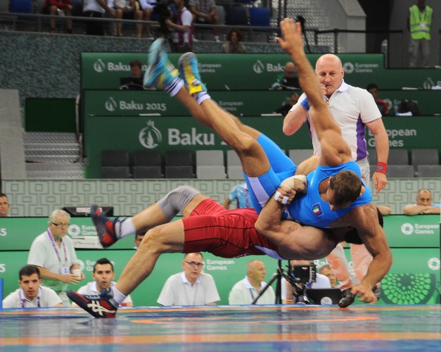 "Баку-2015": определились победители турнира по греко-римской борьбе - ОБНОВЛЕНО - ФОТО