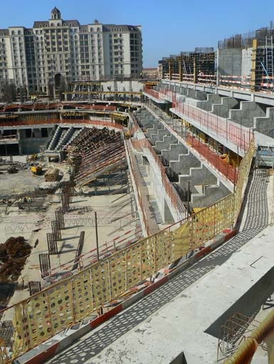 В Баку строится грандиозная Национальная гимнастическая арена - ФОТО