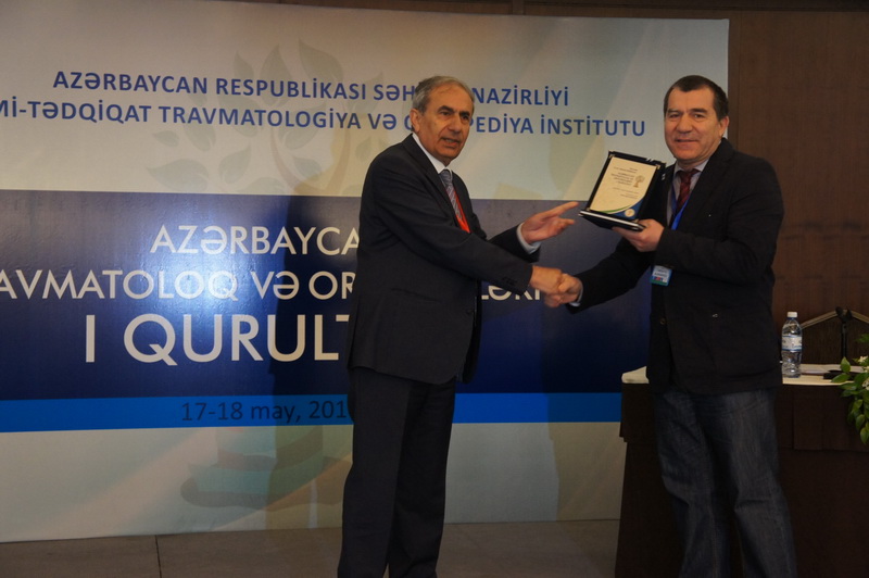 Azərbaycan travmatoloqlar və ortopedlərin I Qurultayı keçirilmişdir - FOTO