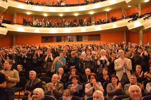 Ошеломительный успех бакинского театра в Тбилиси - ФОТО