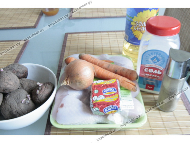 Классический сырный суп - Пошаговый рецепт - ФОТО