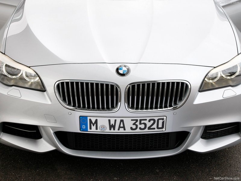 Новый BMW M550d с новым три-турбо дизельным двигателем - ФОТОСЕССИЯ