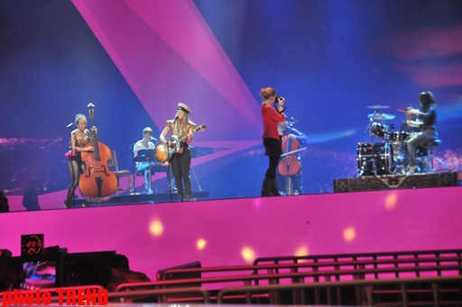 В "Baku Crystal Hall" продолжаются репетиции участников "Евровидения" – ОБНОВЛЕНО – ФОТО