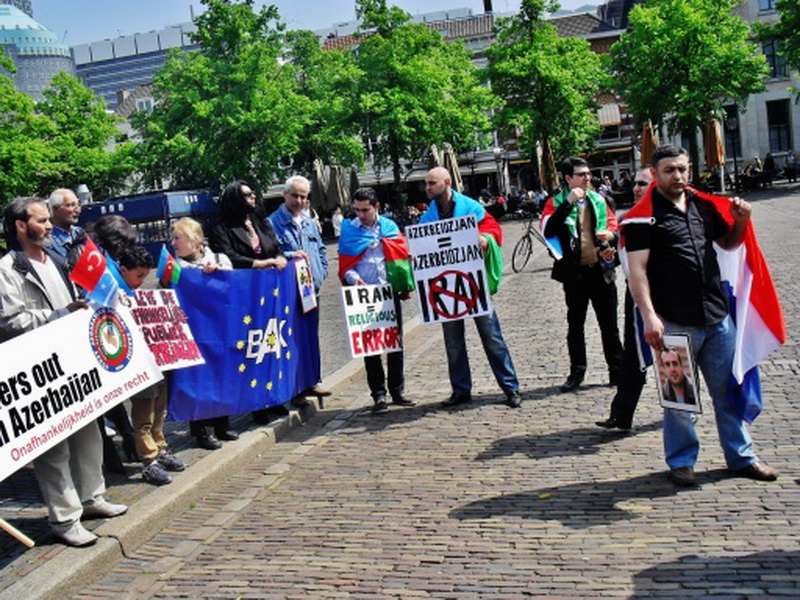 В странах Европы прошли акции протеста против антиазербайджанской политики Ирана - ОБНОВЛЕНО - ФОТО