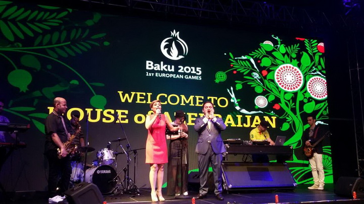 Азербайджанский дом открылся для прибывших на Евроигры - ФОТО