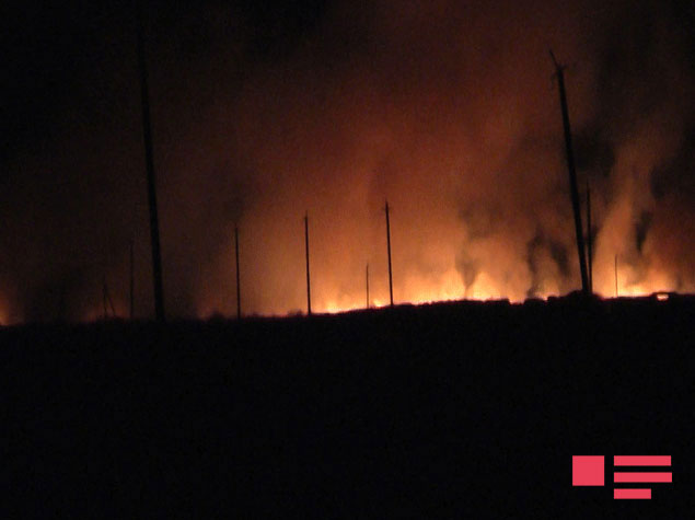 Армяне продолжают поджигать оккупированные территории - ФОТО