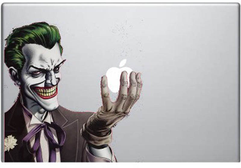 50 креативных наклеек на MacBook - ФОТОСЕССИЯ