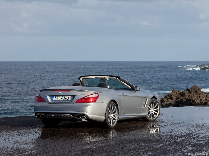Шумахер в шоке: новый Mercedes-Benz SL63 AMG - ФОТОСЕССИЯ