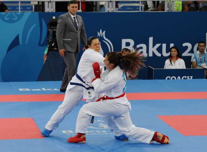 "Баку-2015": завершились полуфинальные состязания по карате - ОБНОВЛЕНО - ФОТО