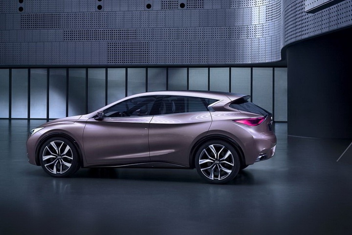 Новый хэтчбек Infiniti Q30 - ФОТОСЕССИЯ