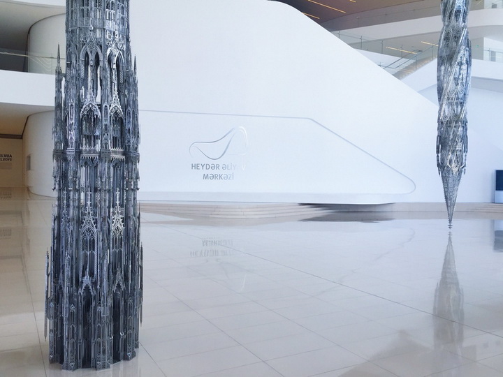 Центр Гейдара Алиева привел в восторг известного блогера - ФОТОГАЛЕРЕЯ