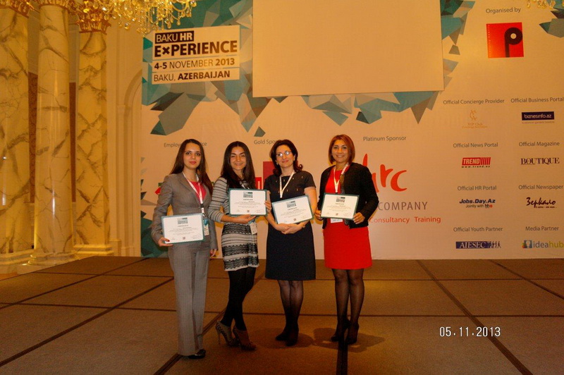 HRC - платиновый спонсор и соорганизатор конференции "Baku HR Experience" - ФОТО