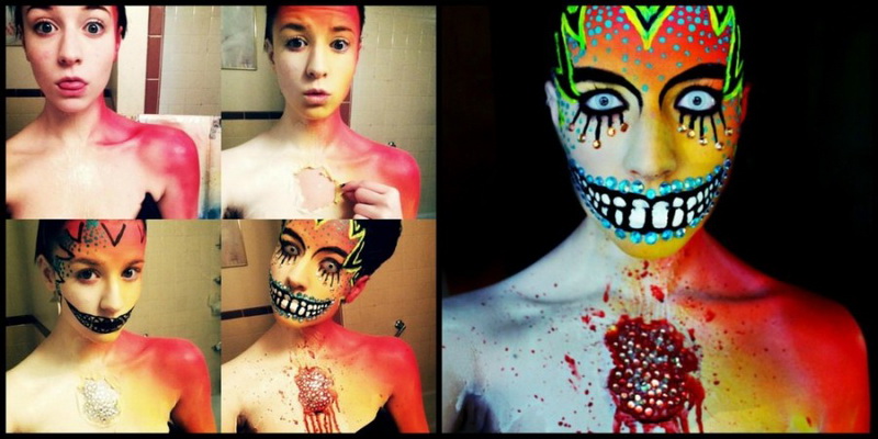 "Картинная галерея" Day.Az: Трансформации с помощью макияжа - ФОТО