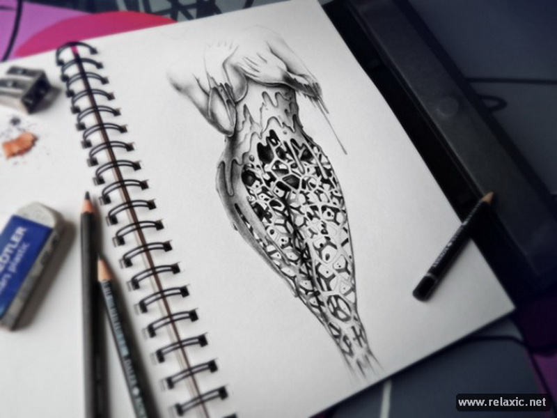 "Картинная галерея Day.Az": Волшебный блокнот - ФОТО