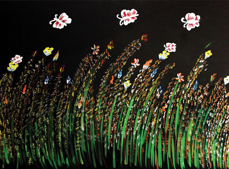 "Картинная галерея Day.Az": Рисунки художников-аутистов - ФОТО