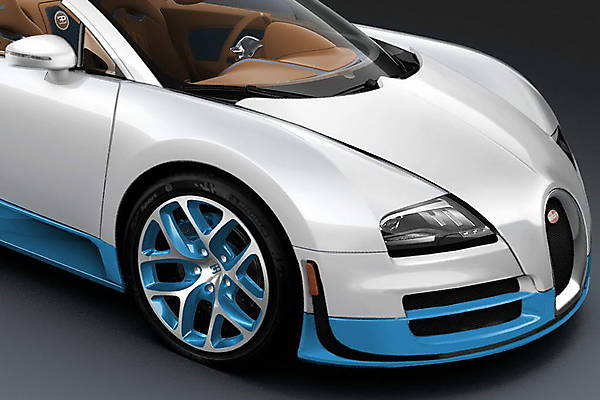 Эксклюзивная версия Bugatti Veyron за 1 740 000 евро - ФОТО