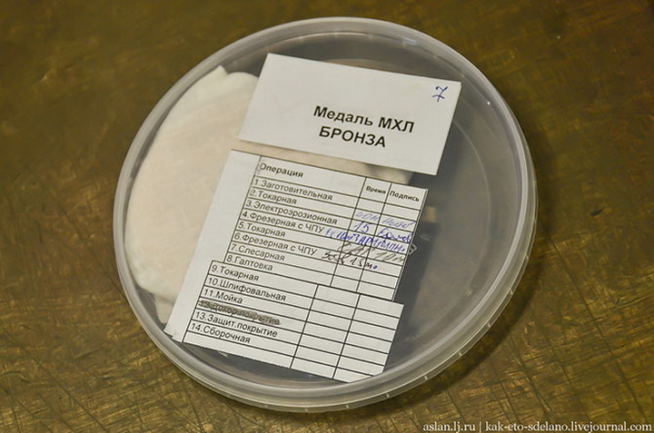 Как делают медали для чемпионов - ФОТОСЕССИЯ