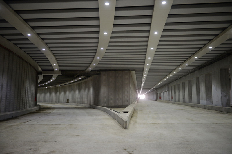 Президент Ильхам Алиев ознакомился с ходом строительных работ на дорожных узлах на проспекте Зии Буниятова - ОБНОВЛЕНО - ФОТО