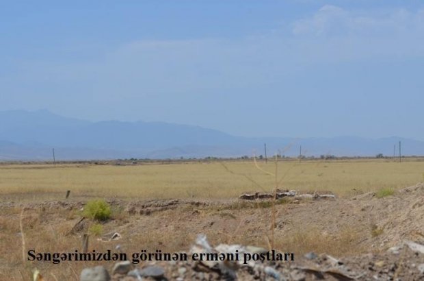 Güllə yağışında "çimən" Çıraqlı kəndi - FOTOREPORTAJ