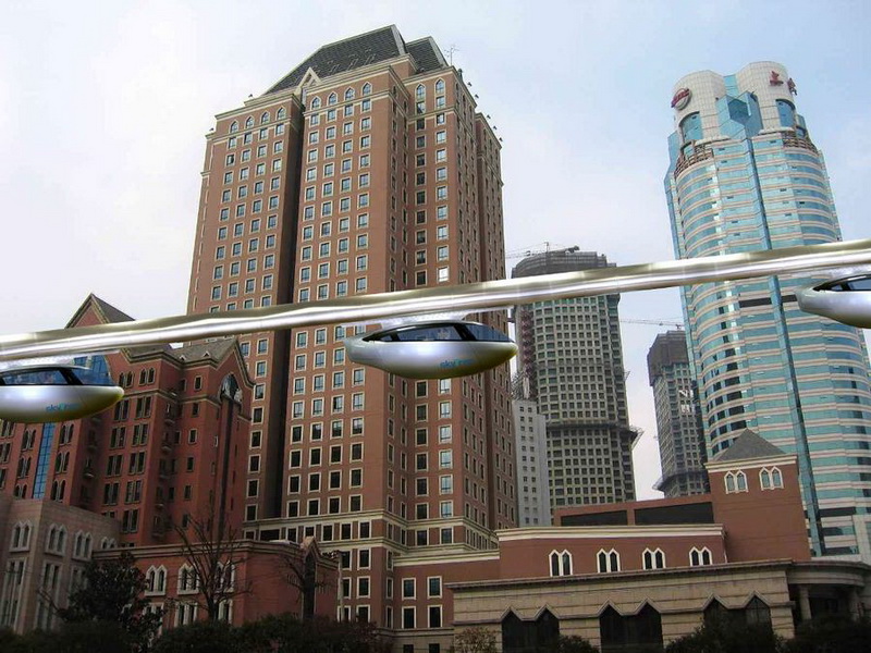 SkyTran — новый вид общественного транспорта будущего - ФОТОСЕССИЯ