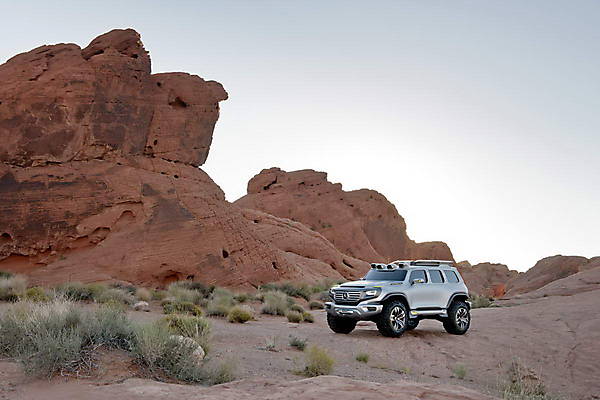 Прототип будущего Гелендваген: Mercedes Ener-G-Force - ФОТОСЕССИЯ