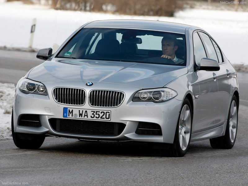 Новый BMW M550d с новым три-турбо дизельным двигателем - ФОТОСЕССИЯ