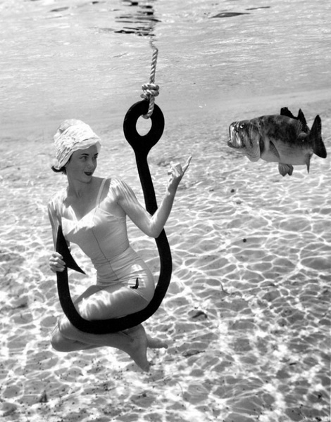 Фантастические ретро-фотографии со дна озера - ФОТОСЕССИЯ