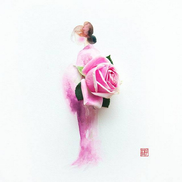 "Картинная галерея" Day.Az: Цветочные акварели - ФОТО