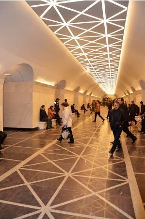 “28 May” metro stansiyası möhtəşəm görkəm alır – FOTO