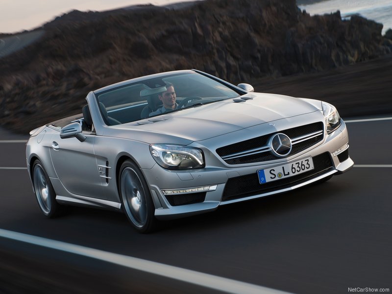 Шумахер в шоке: новый Mercedes-Benz SL63 AMG - ФОТОСЕССИЯ