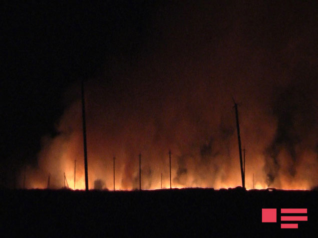 Армяне продолжают поджигать оккупированные территории - ФОТО