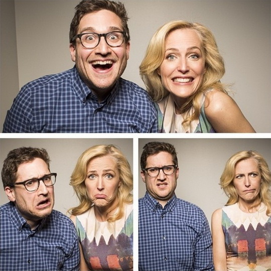 Звезды изображают радость, грусть и недоумение. У некоторых получается неплохо - ФОТОСЕССИЯ